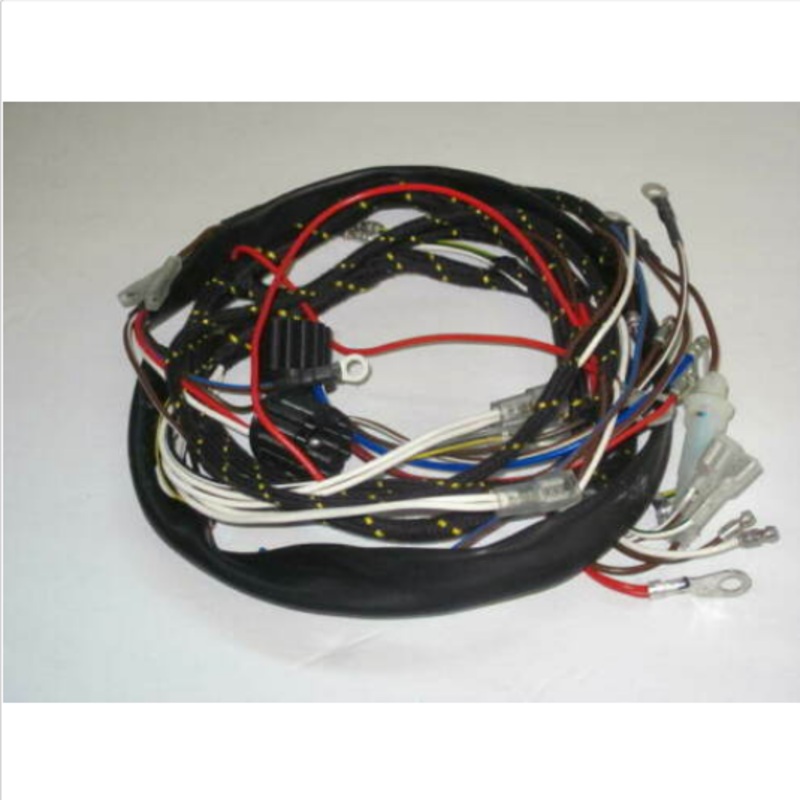 Wire HARNESS Triumph 3TA 5TA 6T 1966 12v 12 volt Cloth OEM wiring electrical