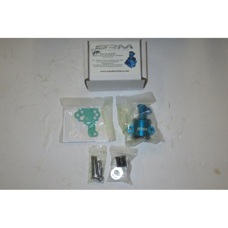 BSA 42-0115 SRM high output oil pump Kit Billet UK Made A10 A7 Pre-Unit