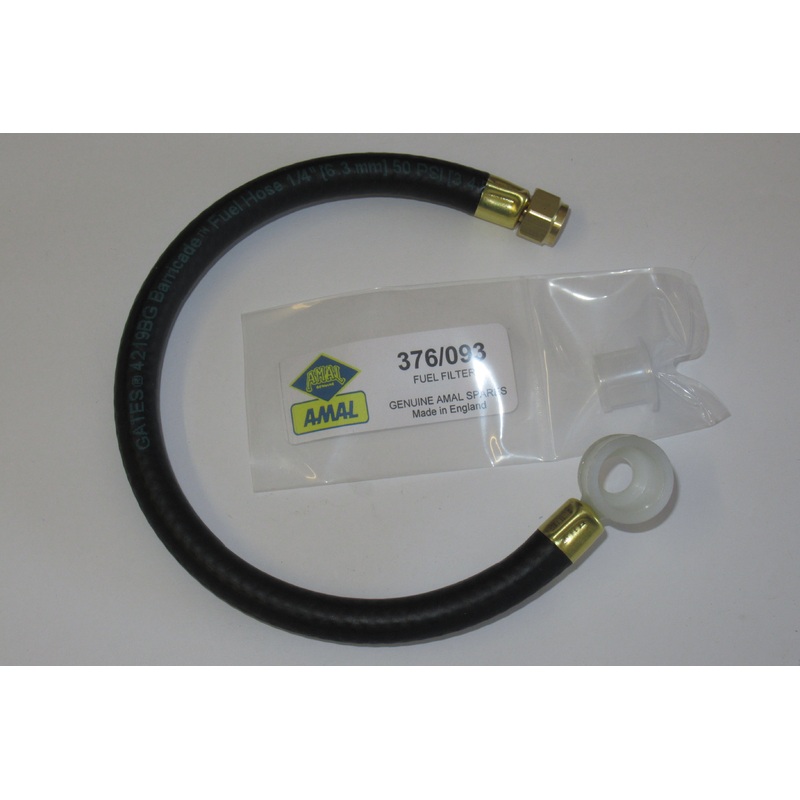 BSA 441 fuel line for ewarts petcock Victor Amal concentric with banjo filter