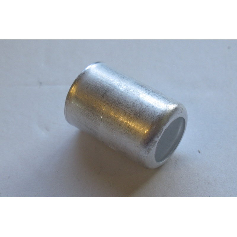 Crimp Ferrule .625 ID x .968 length x .453 Pierce aluminum oil line fitting
