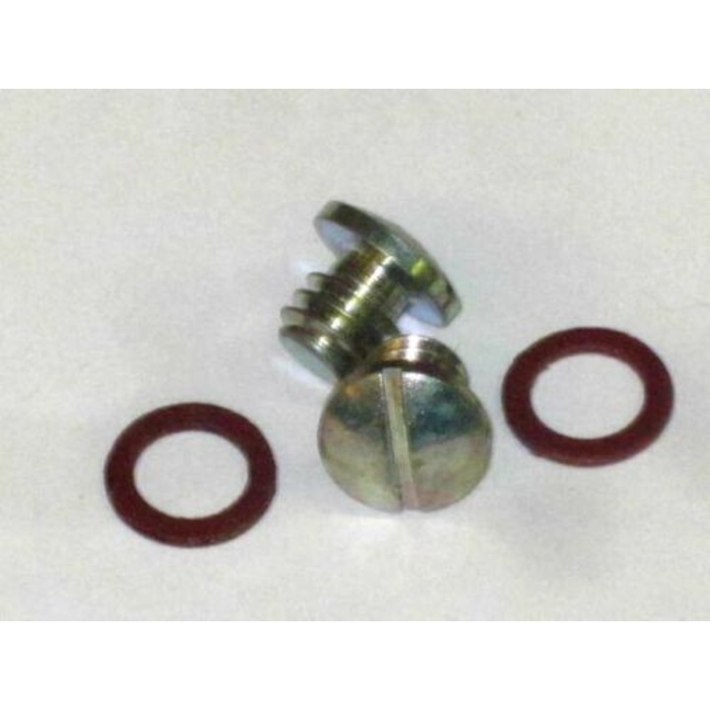 Norton fork drain plug set kit 06-0354 fiber washer seal 00-0203 NMT814