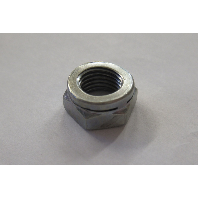 Nut 3/8 x 24 thin lock nut Triumph Norton BSA UK Made 14-0703