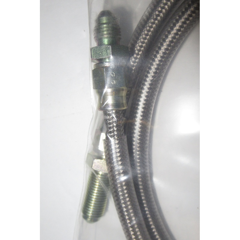 SS braided Front Brake Hose 35 Norton Commando 06-3540/SS UK MADE Hi-Rider