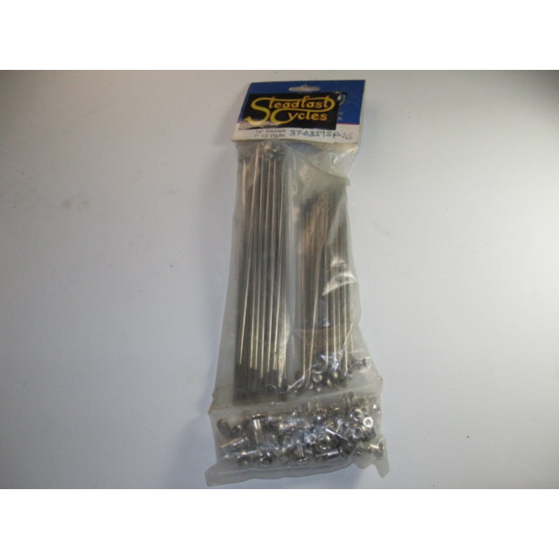 Triumph stainless spokes 19 7 1/2 drum brake for 37-0351 Pre-Unit Mid 1950s
