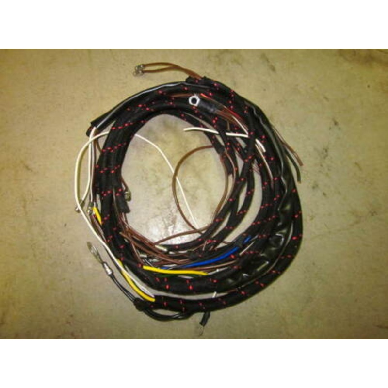 Triumph wire harness T100 T110 T120 1955 56 57 58 59 Nacelle magneto dynamo