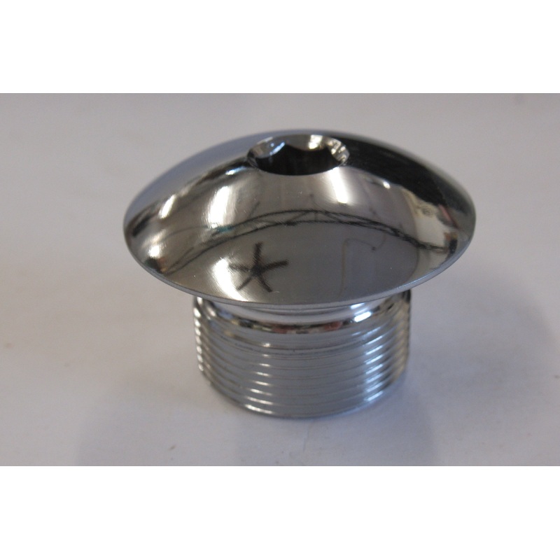 02-7047 Norton P11 P11A stanchion top bolt fork nut chrome