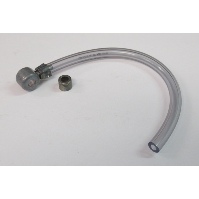 90-8098 fuel line with single banjo gas pipe assembly and ferrule