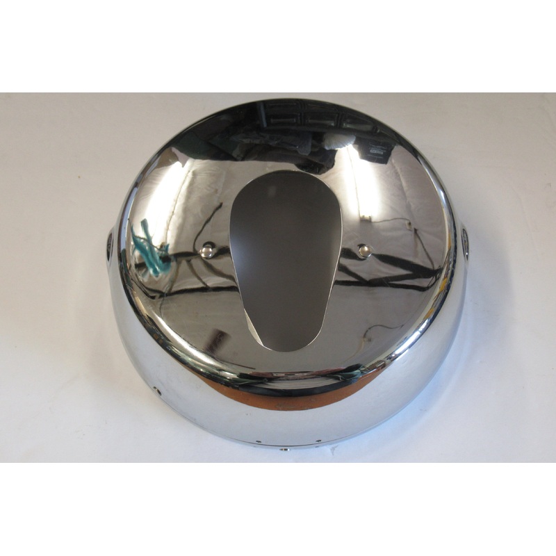 Headlight shell 7′ bucket T150 Trident Triumph 99-1221 1969 1970 Flat No hole