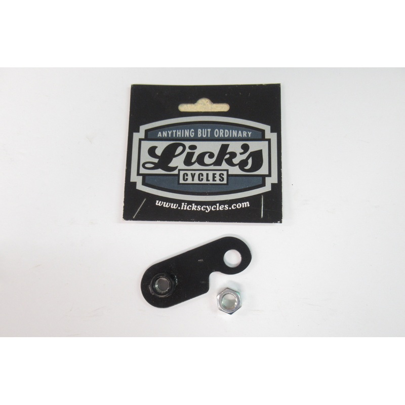 LICKS CYCLES PINCH BOLT MIRROR MOUNT (BLACK)