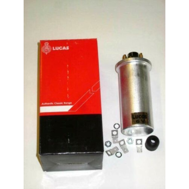 Lucas 45275 ignition coil Triumph Norton BSA 6v Genuine Lucas red box