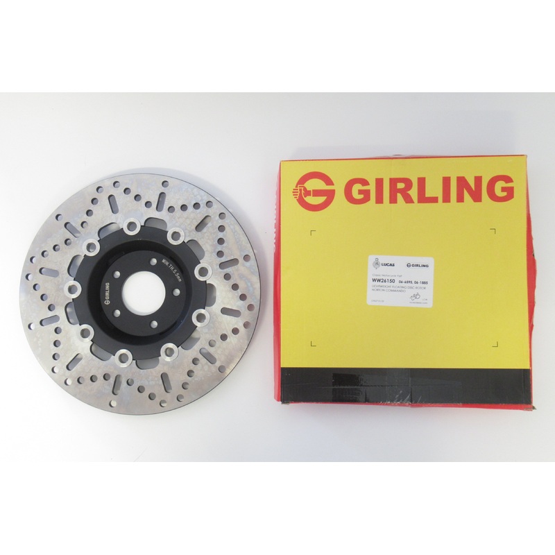 Norton brake rotor 06-1885 Commando disc 06-6595 Girling floating lightweight