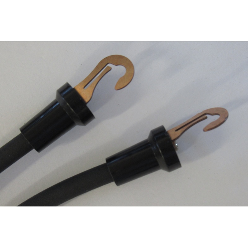 RAJAH Spark plug wires copper core 10 Triumph T120 TR6 Norton Commando