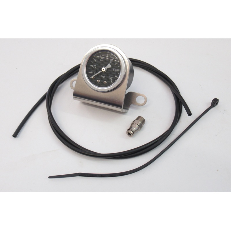 Triumph center mount black face gauge 650 750 T140 T120 TR6 TR7