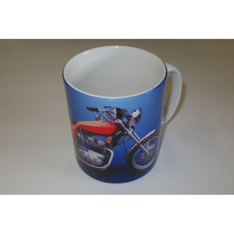 Triumph Hurricane Mug 10oz coffee cup ceramic motorcycle Trident Triple