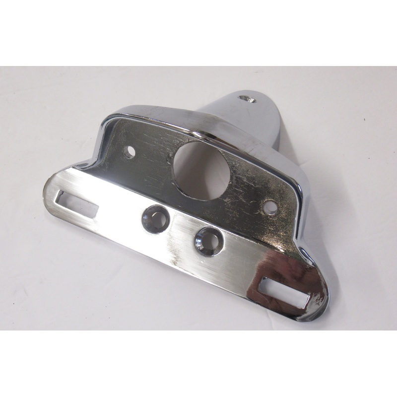 Alloy tail lamp light housing taillight bracket mount 12V Universal chopper Custom license plate
