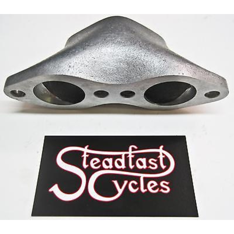 Norton Commando 2-1 intake Manifold Mikuni 36mm with 2 3/4hole spacing
