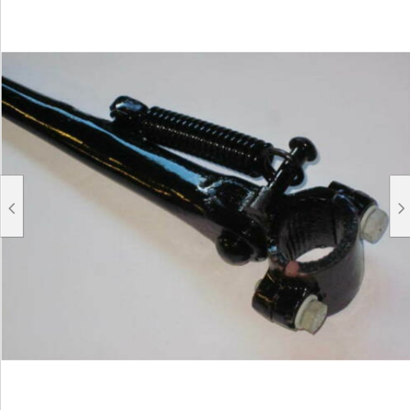 Side stand universal 1 1/4 motorcycle sidestand clamp on frame