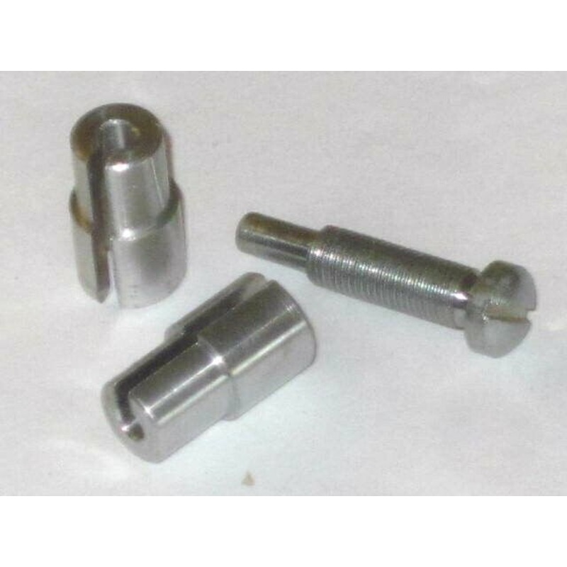 Throttle stop screw cable ferrule set for Amal twist grip 99-0338 16/011