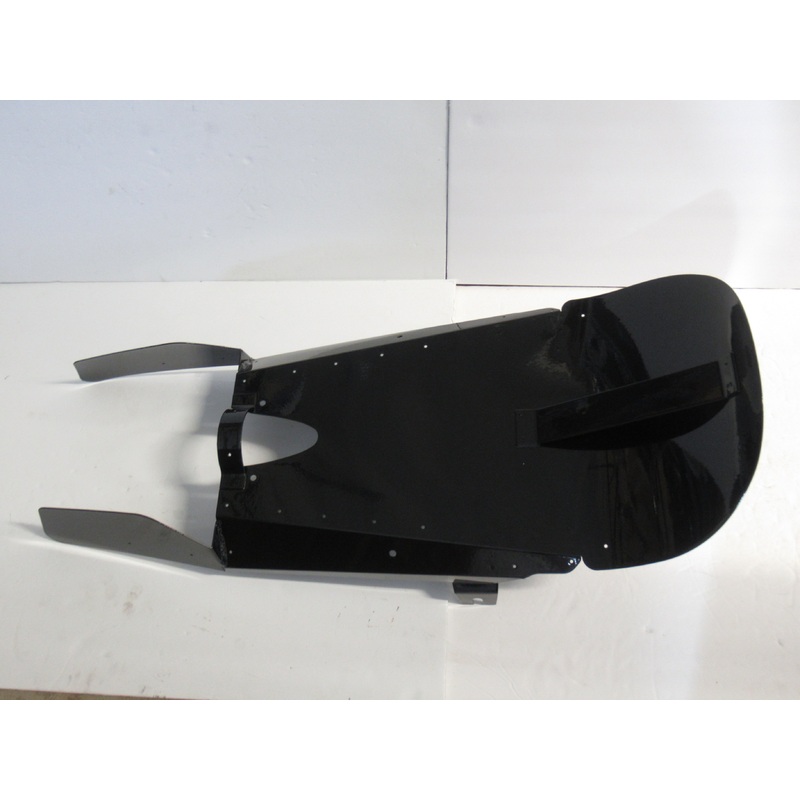 06-0501 Norton seat pan Fastback painted black OEM Commando 1969 1970