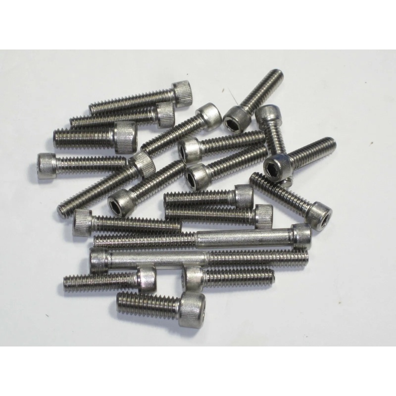 Allen screw set Triumph 650 750 engine side cover kit T120 T140 TR6 TR7 69 to 79