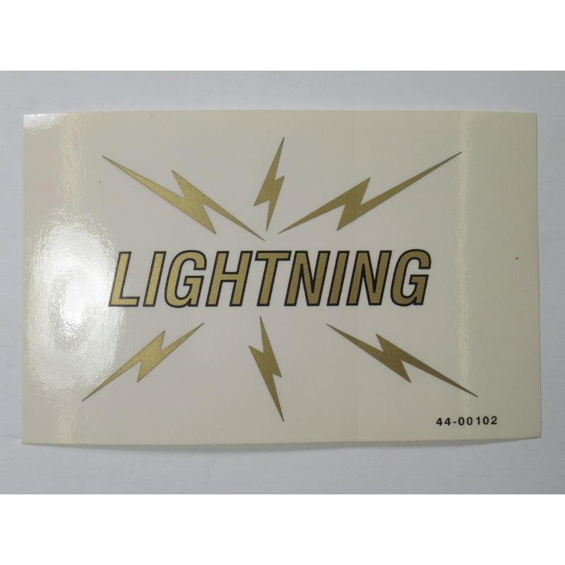 BSA A65 Lighting gold vinyl DECAL unit 650 dual carb peel and stick