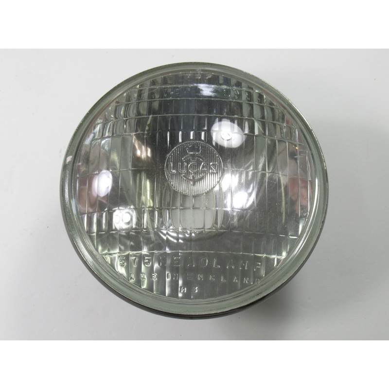 Lucas NOS 6 headlight fits British 5 3/4 TR6C BSA Triumph 575 headlamp