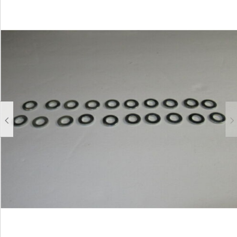 NB130 FLAT WASHERS 4MM small OD