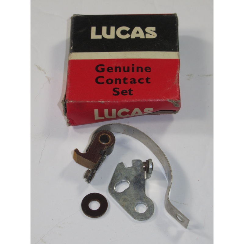NOS Lucas points contact breaker set 54415803 UK Made DL-50 B1356