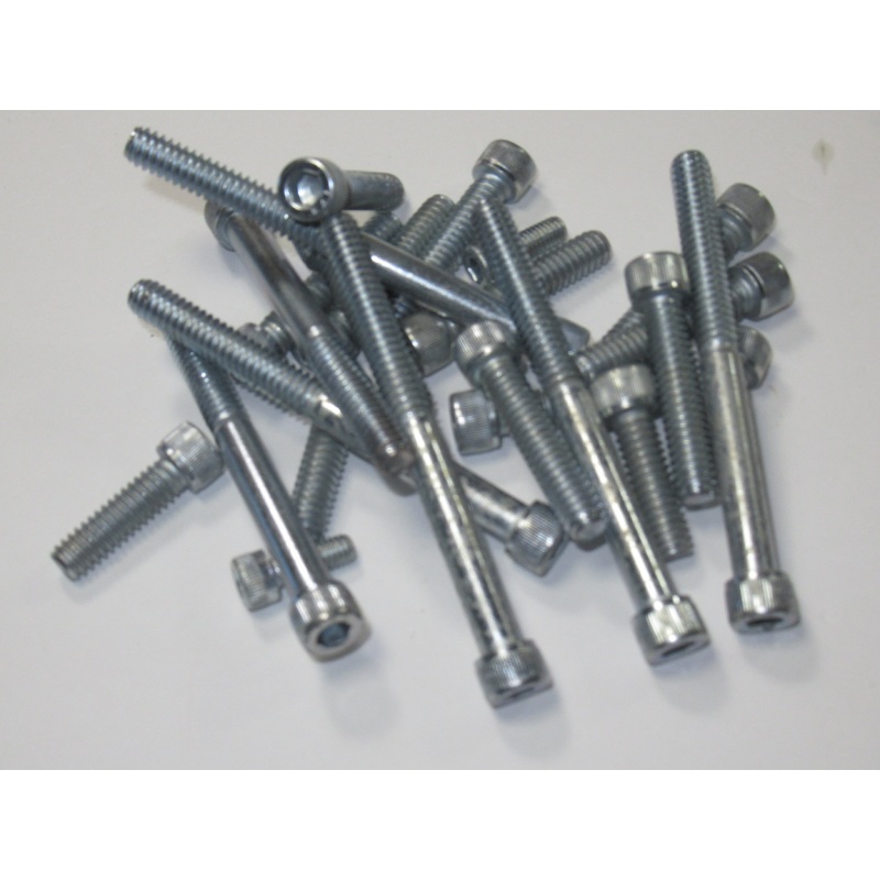 Triumph side cover allen screws unit 500 1969 70 71 72 73 74 Cad Plated Zinc