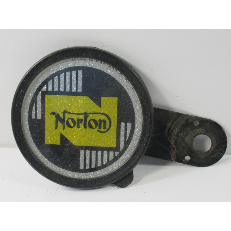 NA Tax ID ring disc Triumph Norton BSA AJS motorcycle registration holder 03-5058 USED
