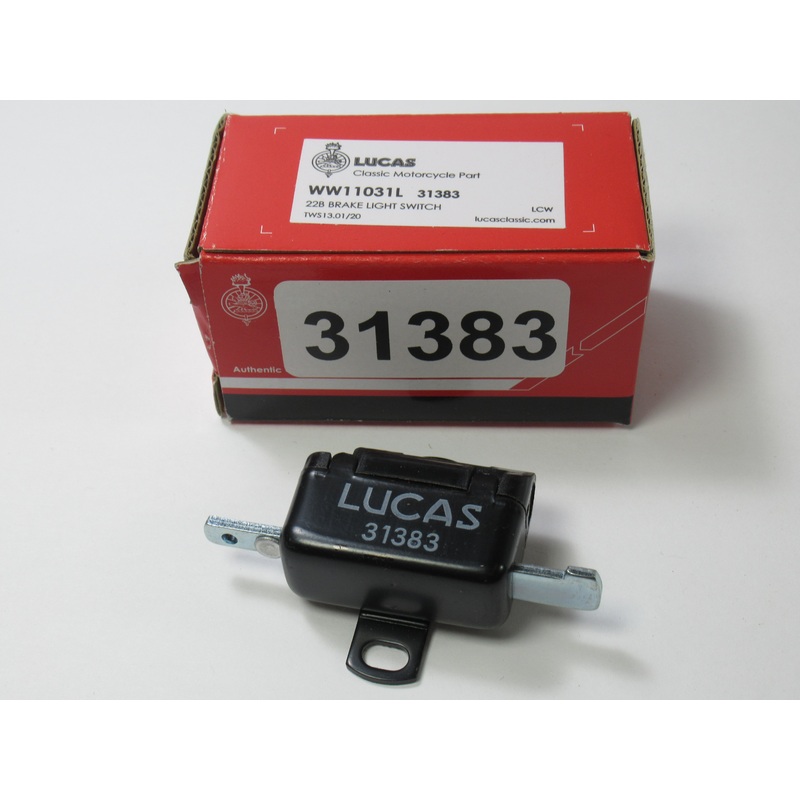 Rear Brake Light Switch lucas # 31438 type twins 500 650 Triumph pre-unit