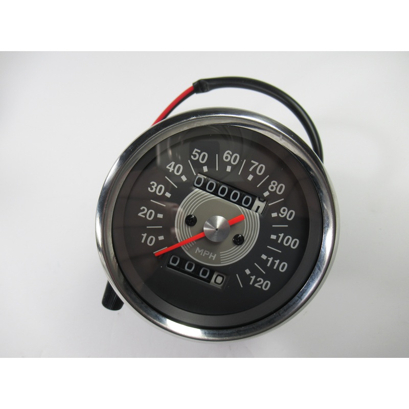 SPEEDO Triumph Norton BSA smiths replica GREY FACE 2:1 Ratio 120 MPH
