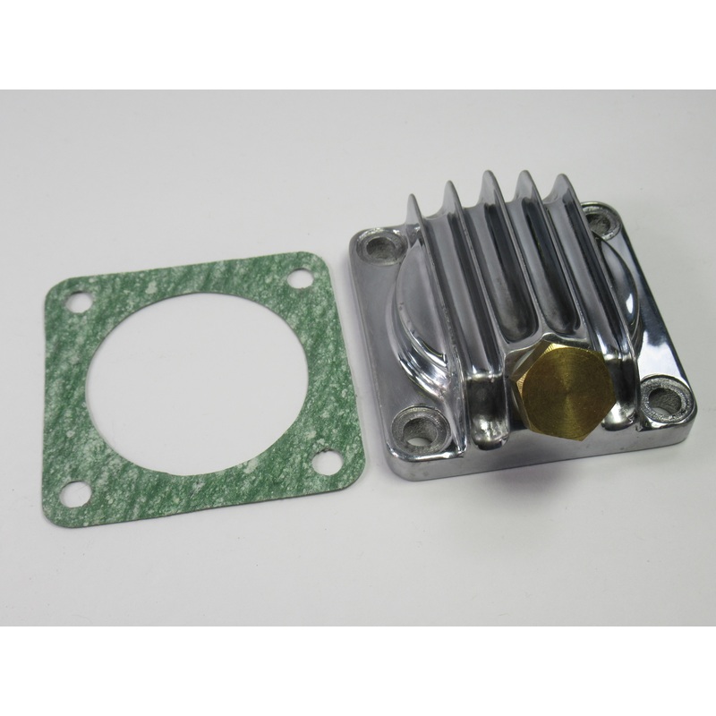 41-0620 BSA Sump filter plate polished finned aluminum B44 B25 A50 A56 A7 A10 70-8064