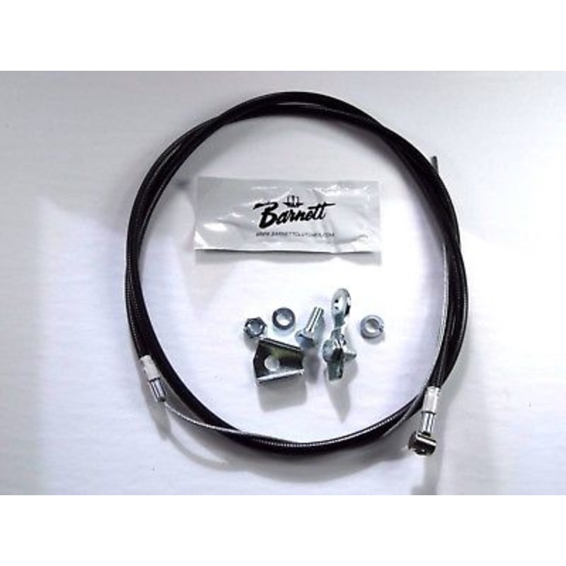 43 Barnett Brake cable BSA A65 A50 A10 A7 Triumph Universal with clamp