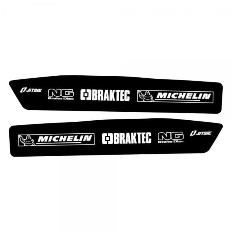 GAS GAS PRO JITSIE SWINGING ARM DECALS