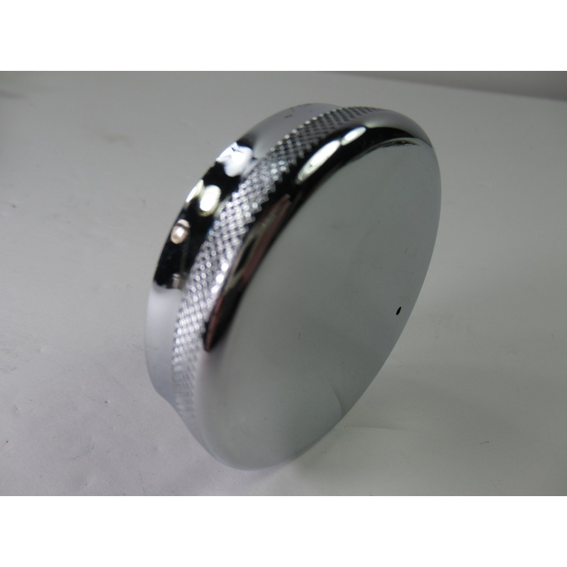 Triumph gas tank cap chrome flat top vented T120 T100 TR6 82-3220 29-7898