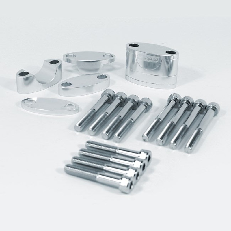 APICO HANDLEBAR RISER KIT (STANDARD OR FAT BARS)