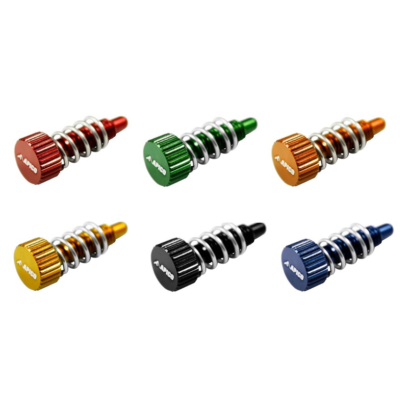 APICO BRAKE OR CLUTCH LEVER ADJUSTER UNIVERSAL (6 COLOURS)