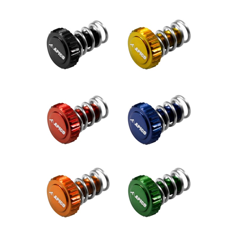 APICO CLUTCH LEVER MASTER CYLINDER ADJUSTER (6 COLOURS)