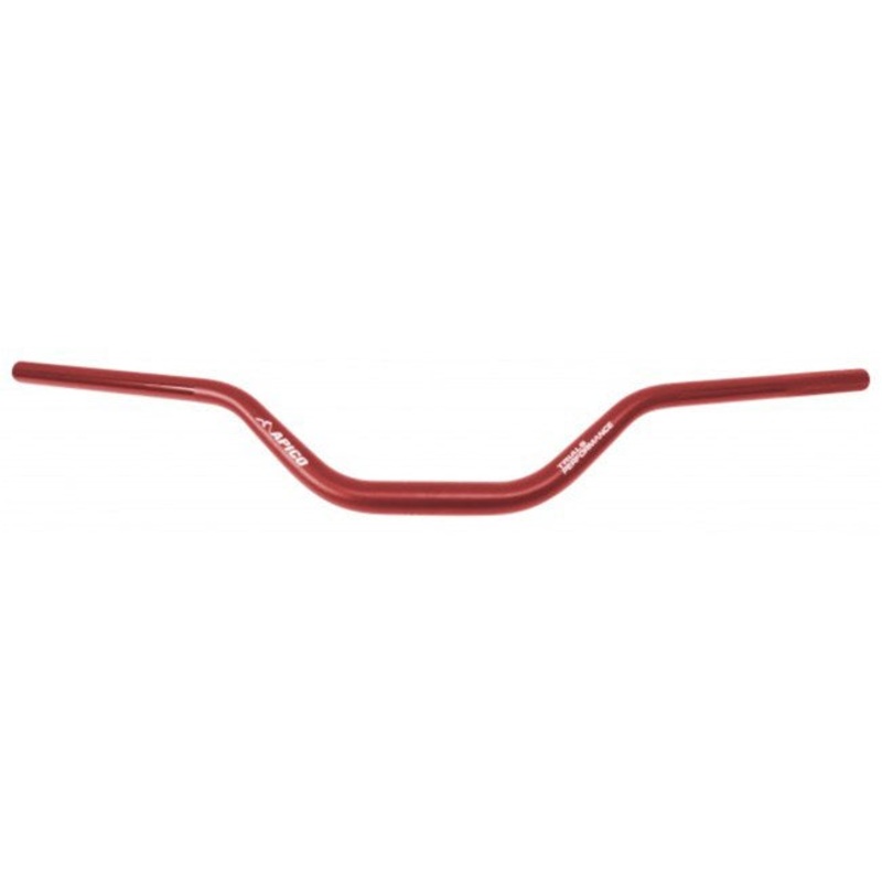 APICO TRIALS PERFORMANCE 28.6MM FAT BAR RED (4 RISES)