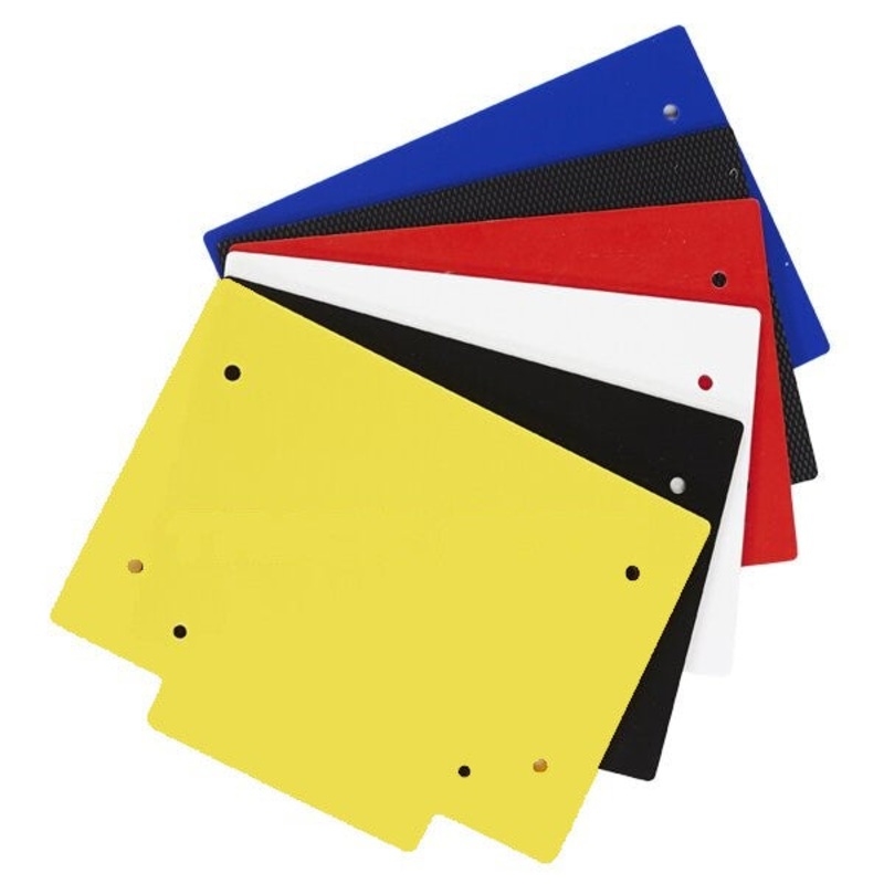 TRIALS NUMBER BOARD WITH WINDOW (VARIOUS COLOURS)