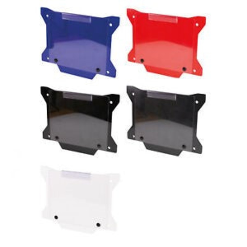 X SHAPE NUMBER BOARD WITH WINDOW (VARIOUS COLOURS)