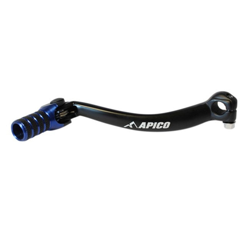 APICO ELITE SCORPA SY250F FORGED GEAR LEVER PEDAL BLACK BLUE