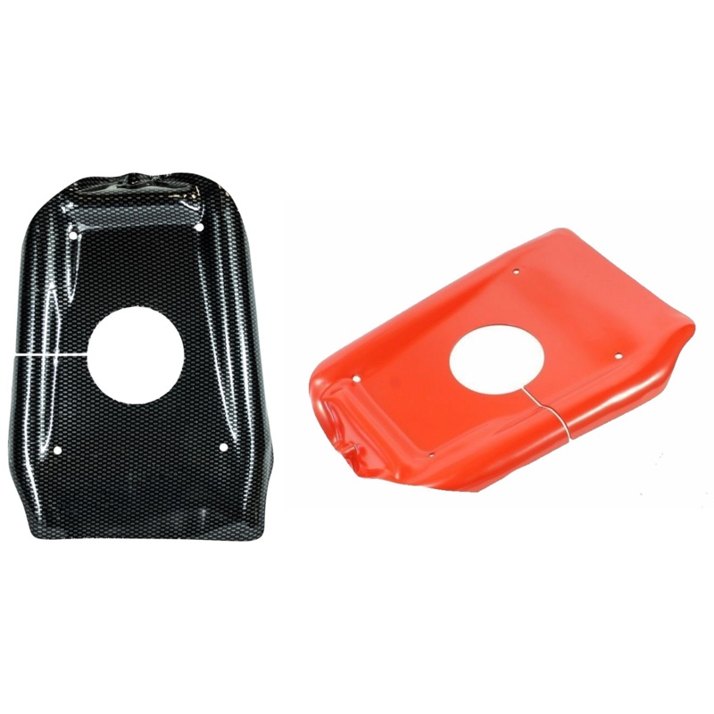 GAS GAS TXT PRO ENGINE SPLASH GUARD (BLACK OR RED)