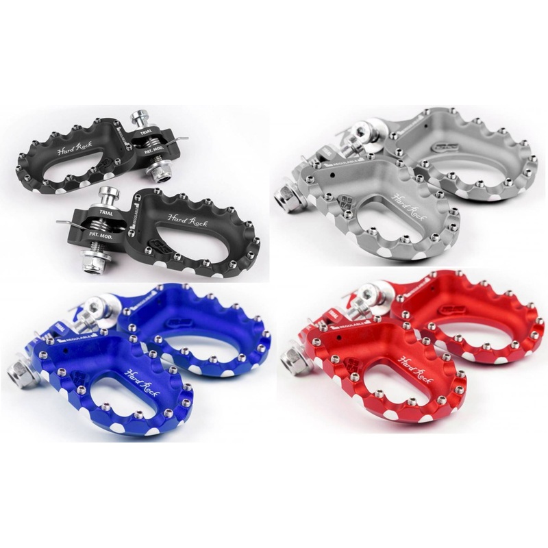 S3 HARD ROCK ALUMINIUM TRIALS FOOT PEGS