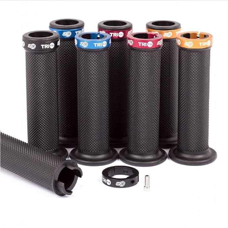 S3 TRI FIX HAND GRIPS|Blue|Red|Black