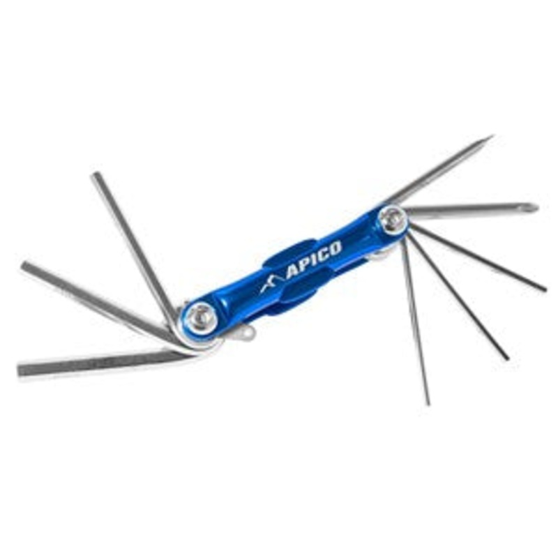 APICO 8 PIECE ALLEN KEY & SCREW DRIVER MULTI TOOL