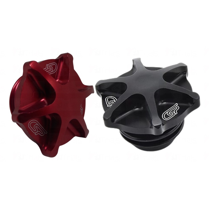 CSP TRS PETROL TANK CAP|Red|Black