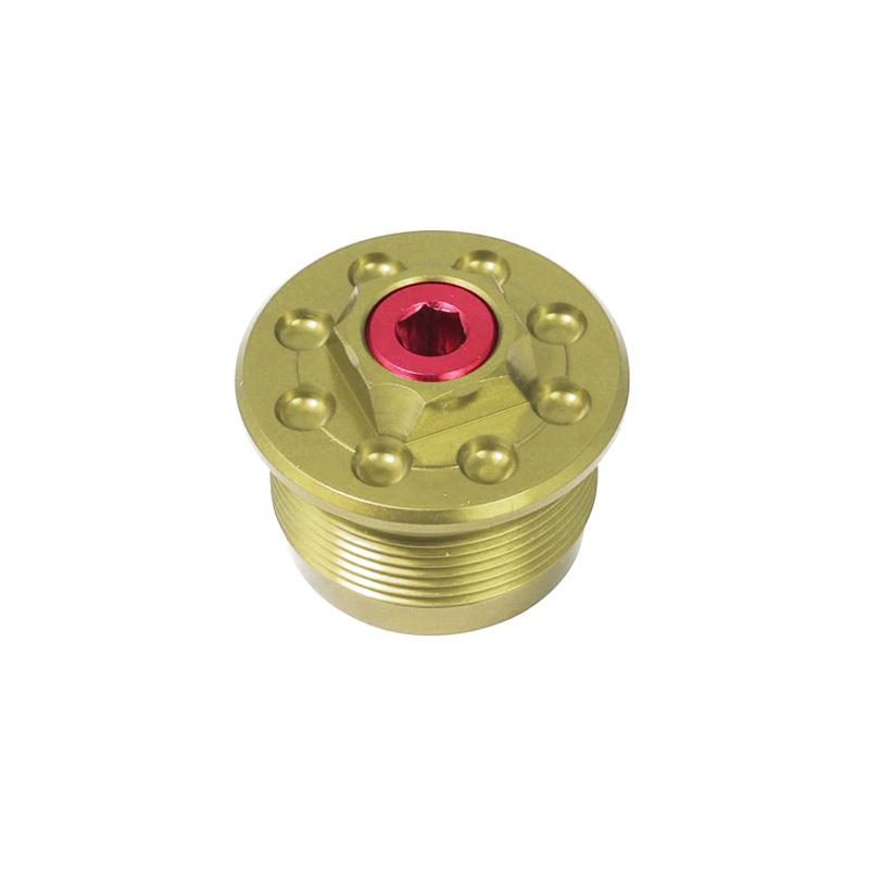 GENUINE TECH TRIALS FORK PRE LOAD ADJUSTER LEFT HAND STEEL STANCHIONS