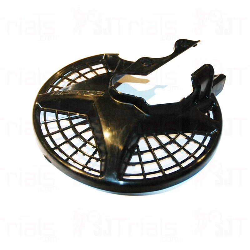 SCORPA SHERCO FRONT DISC GUARD BLACK TECH FORKS